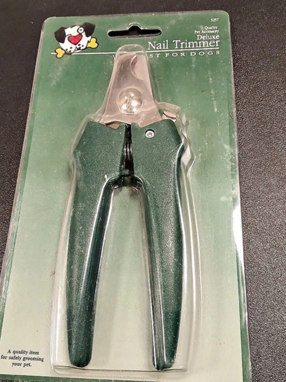Deluxe Nail Trimmer Dog Nail Trimmer NWT Green